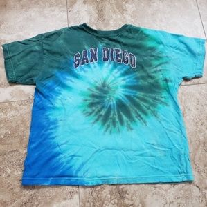 Tie Die Wee People San Diego sort sleeved shirt